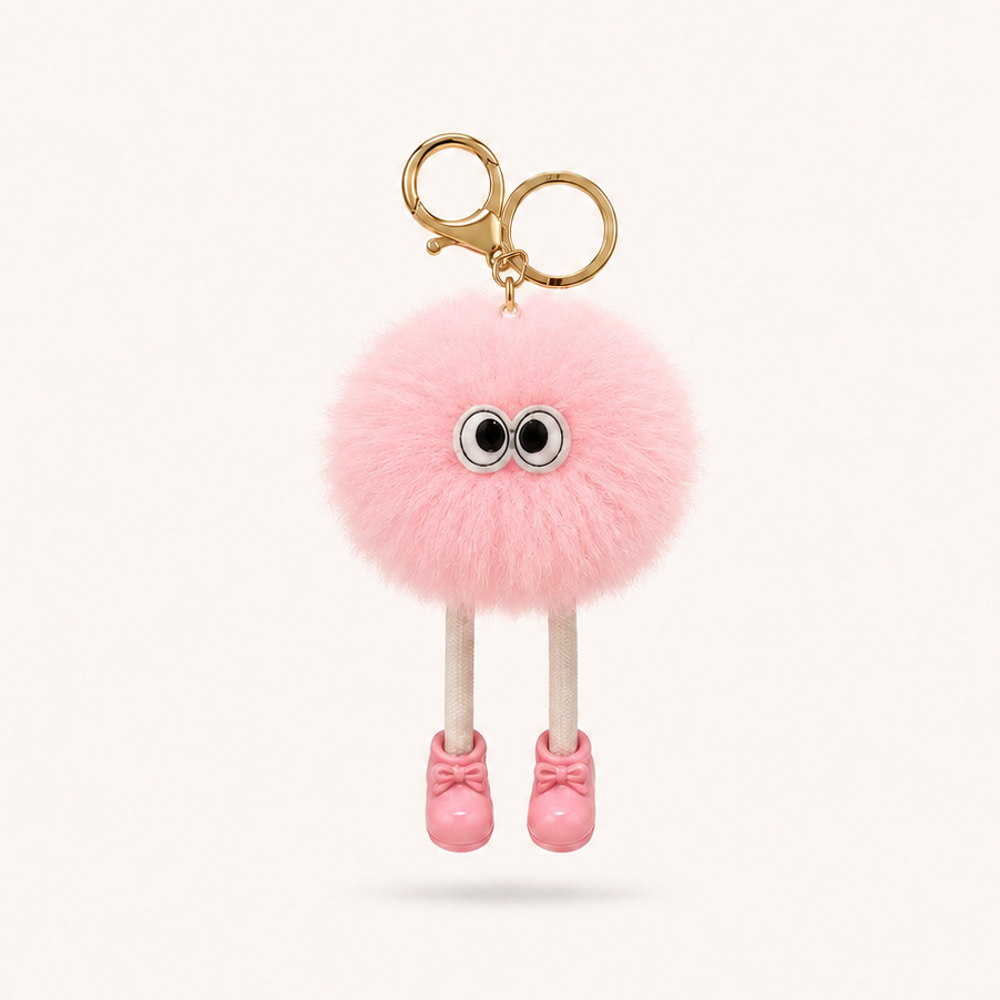 Plushie Legs Charm - Pink