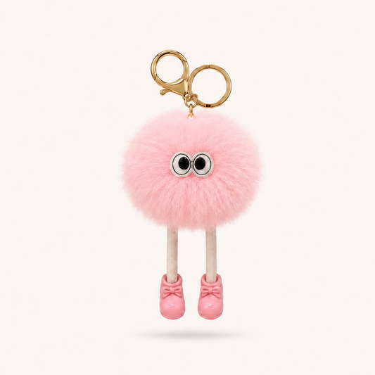 Plushie Legs Charm - Pink