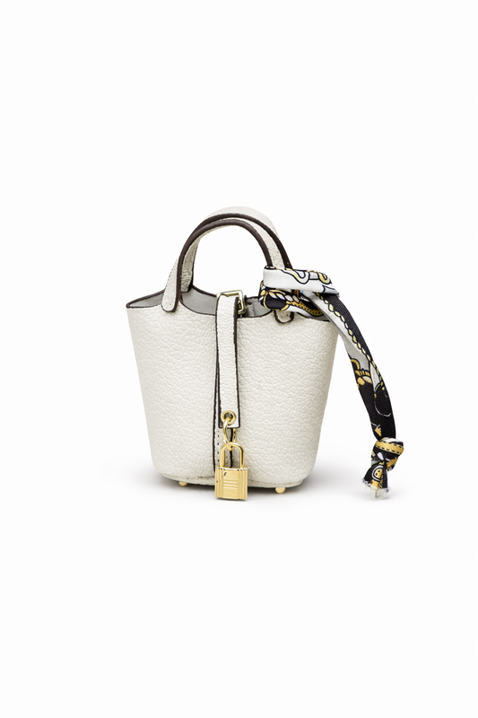 Picotin Charm - White