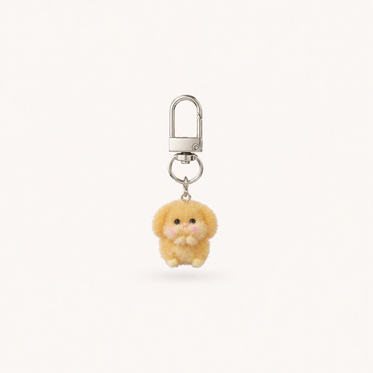 Micro Bunny Keychain