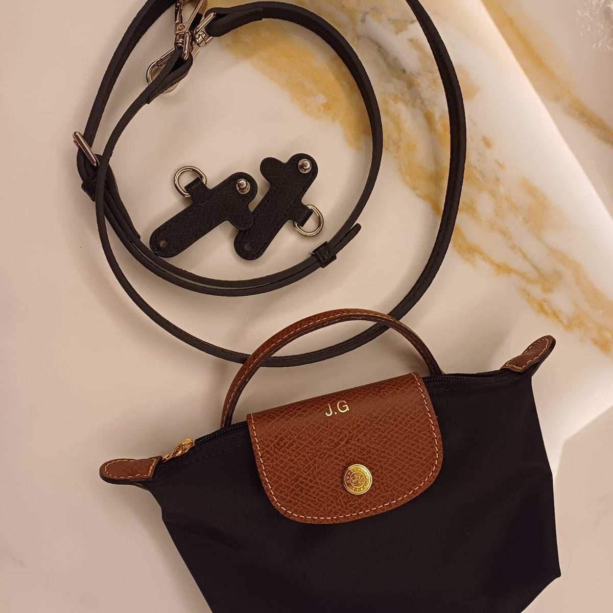 Longchamp Strap - Black