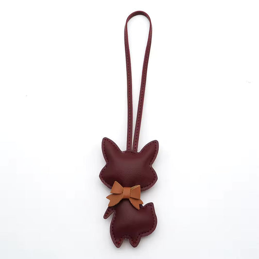 Fox Charm - Burgundy
