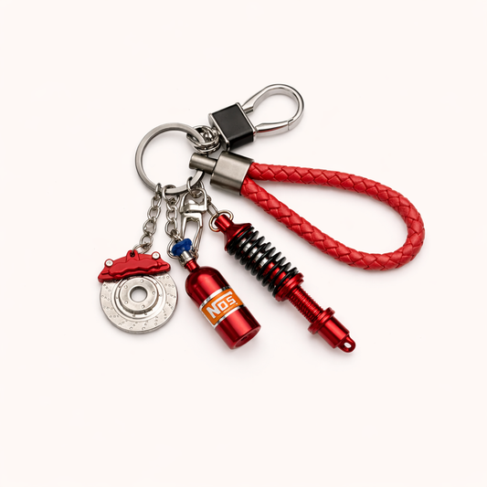 Car Parts Stack - Red