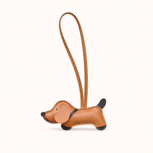 Sausage Dog Charm – Brown