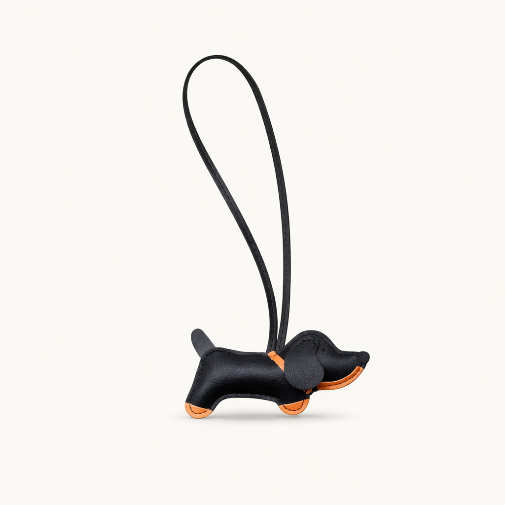 Sausage Dog Charm – Black
