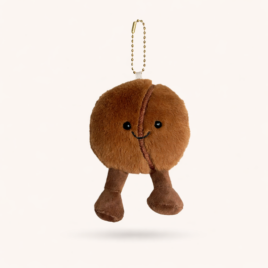 Plush Coffee Charm