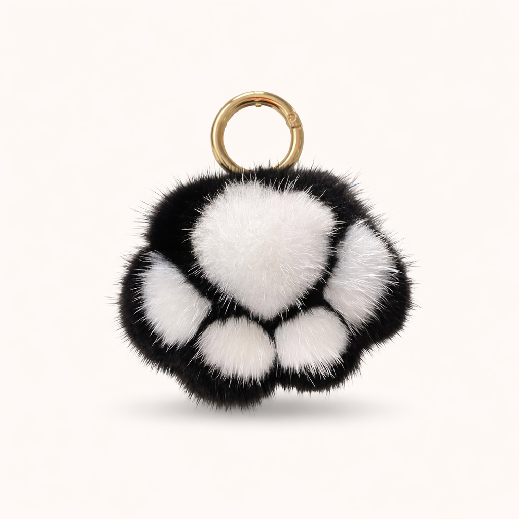 Plushy Cat Paw - Black