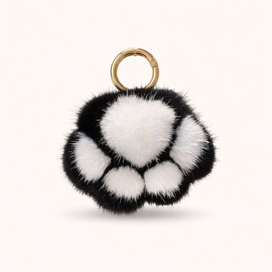 Plushy Cat Paw - Black