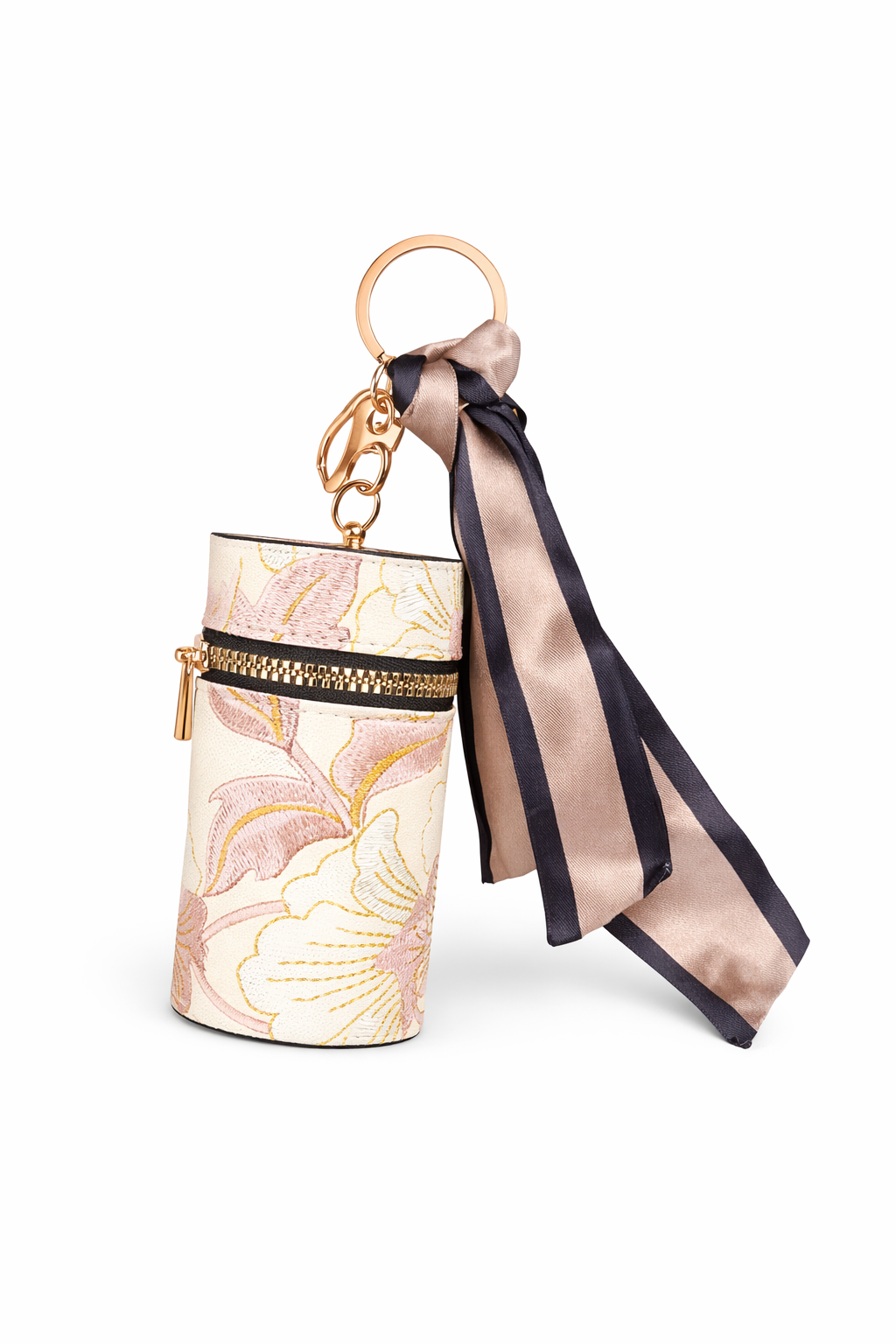Floral Lipstick Charm - Light Pink