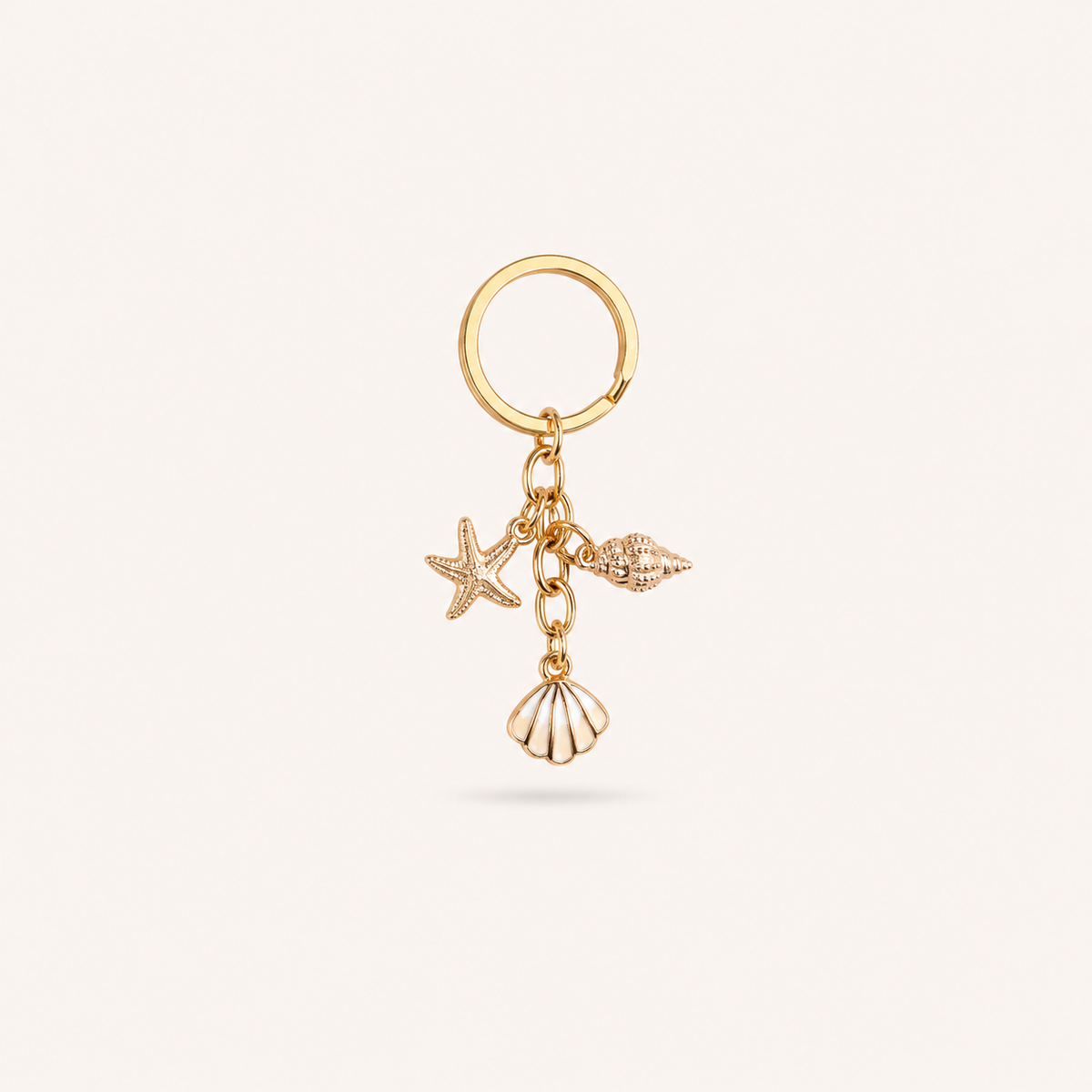 Starfish & Shell Charm