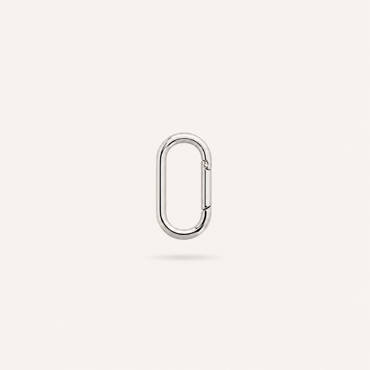 Silver Oval Ring
