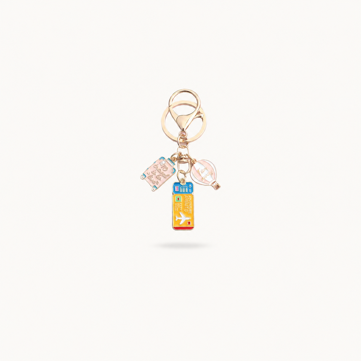 Traveller Keychain - Yellow