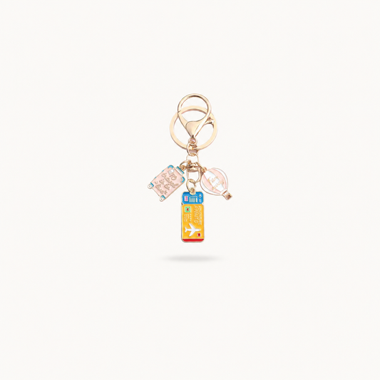 Traveller Keychain - Yellow
