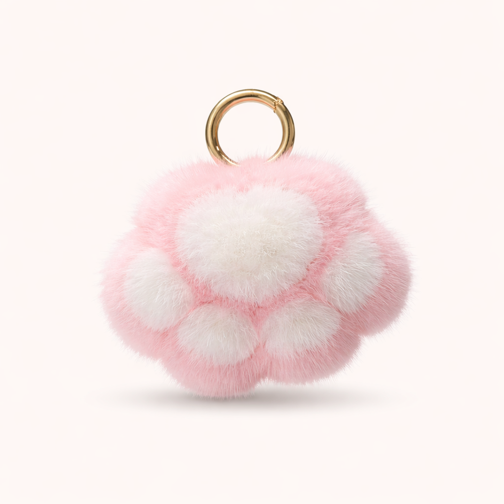 Plushy Cat Paw - Pink