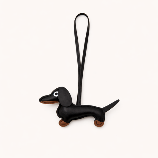 Dachshund Charm - Black