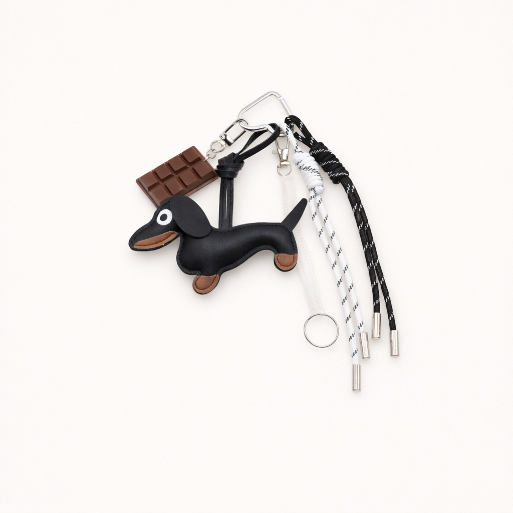 Dachshund & Chocolate Stack - Black