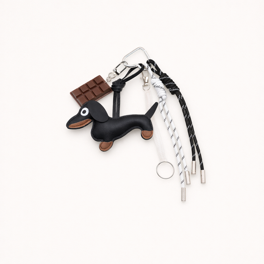 Dachshund & Chocolate Stack - Black