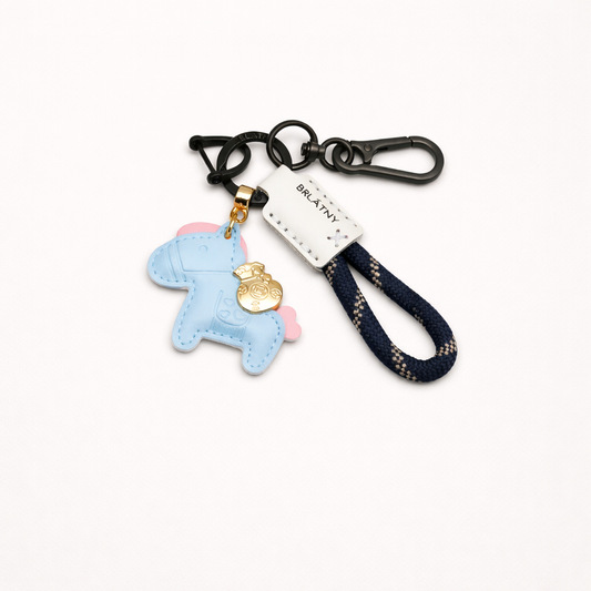 Horse Key Holder - Light Blue