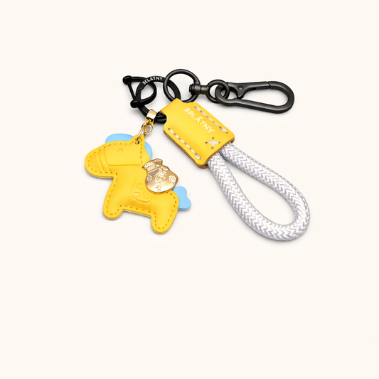 Horse Key Holder - Yellow
