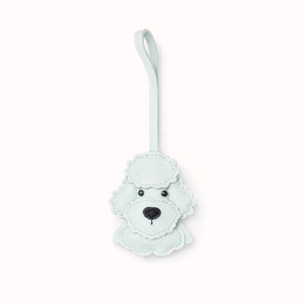 Poodle Charm - Light Blue