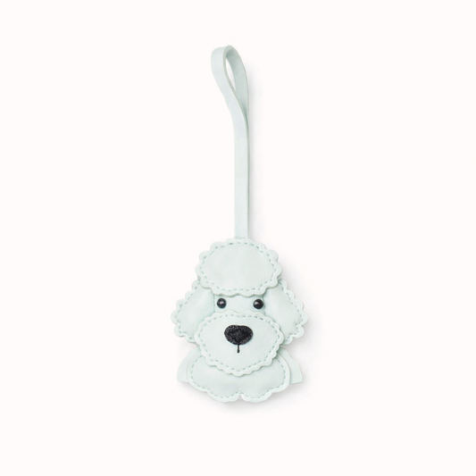 Poodle Charm - Light Blue