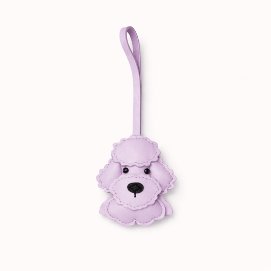 Poodle Charm - Purple