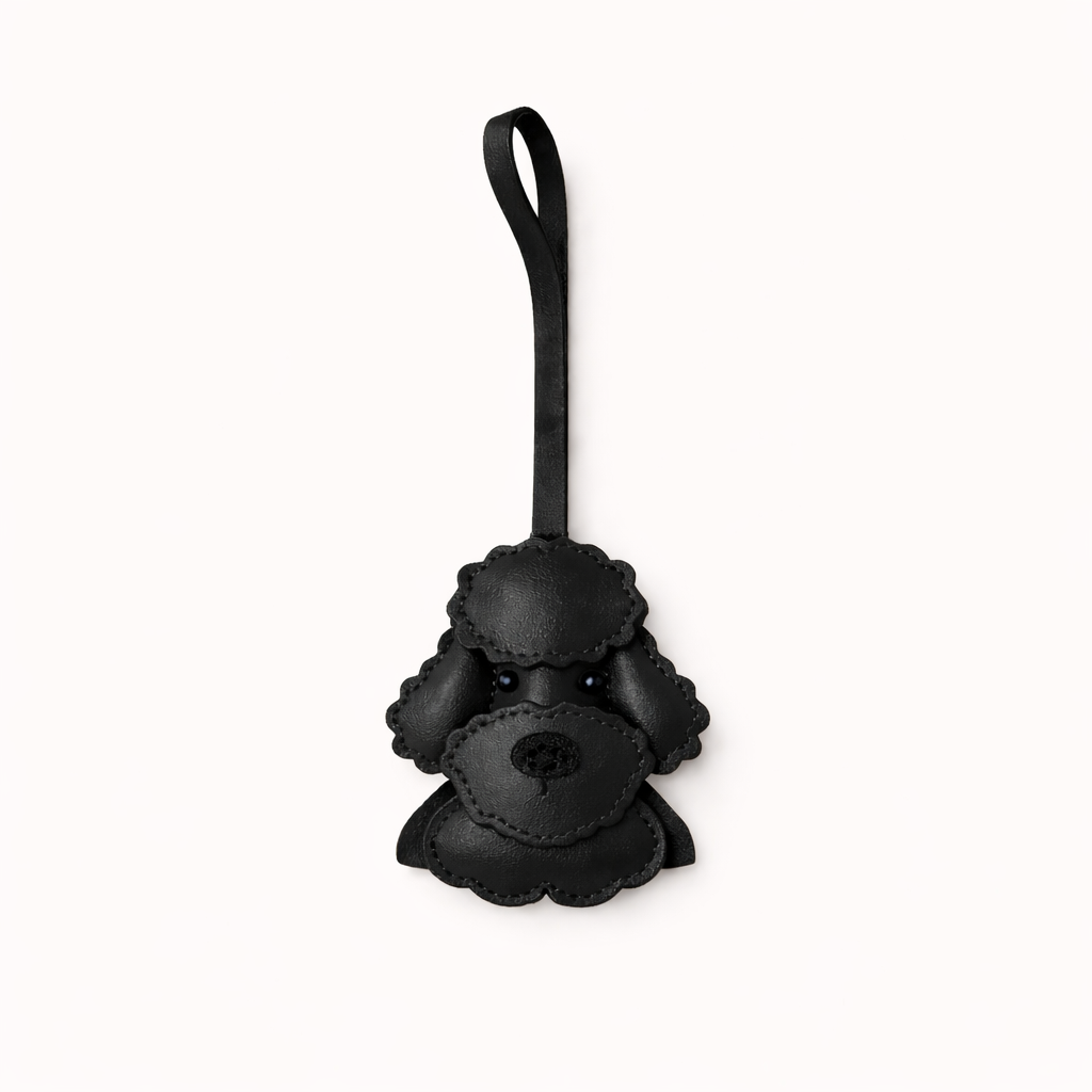 Poodle Charm - Black