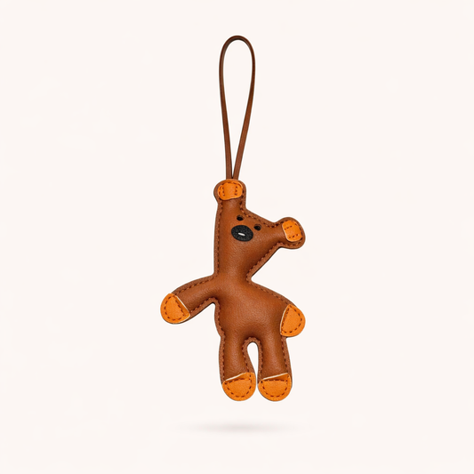 Mr. Bean Teddy Charm - Light Brown