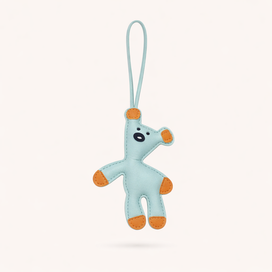 Mr. Bean Teddy Charm - Light Blue