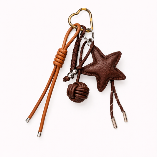 Star & Ball Stack - Brown
