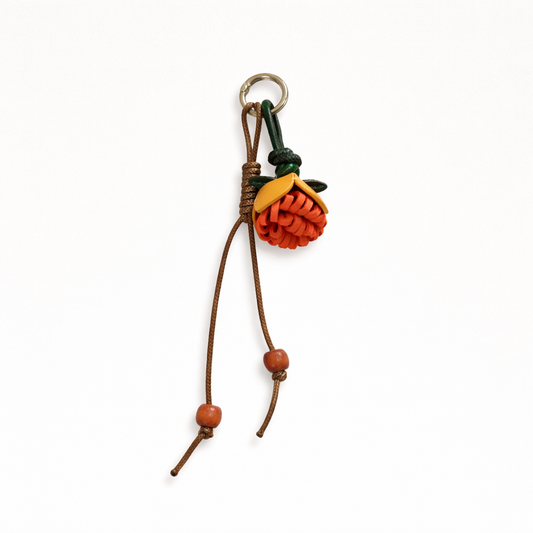 Flower Charm - Orange