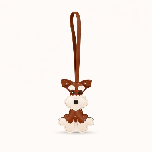 Schnauzer Charm - Light Brown