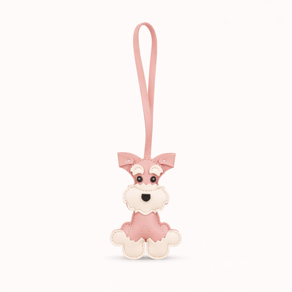 Schnauzer Charm - Pink