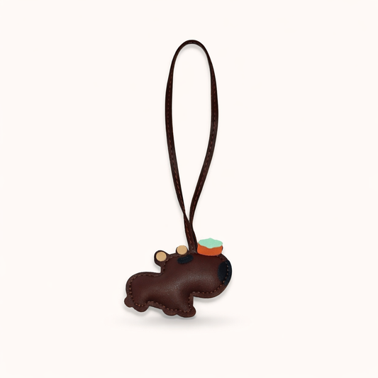 Capybara Charm - Dark Brown