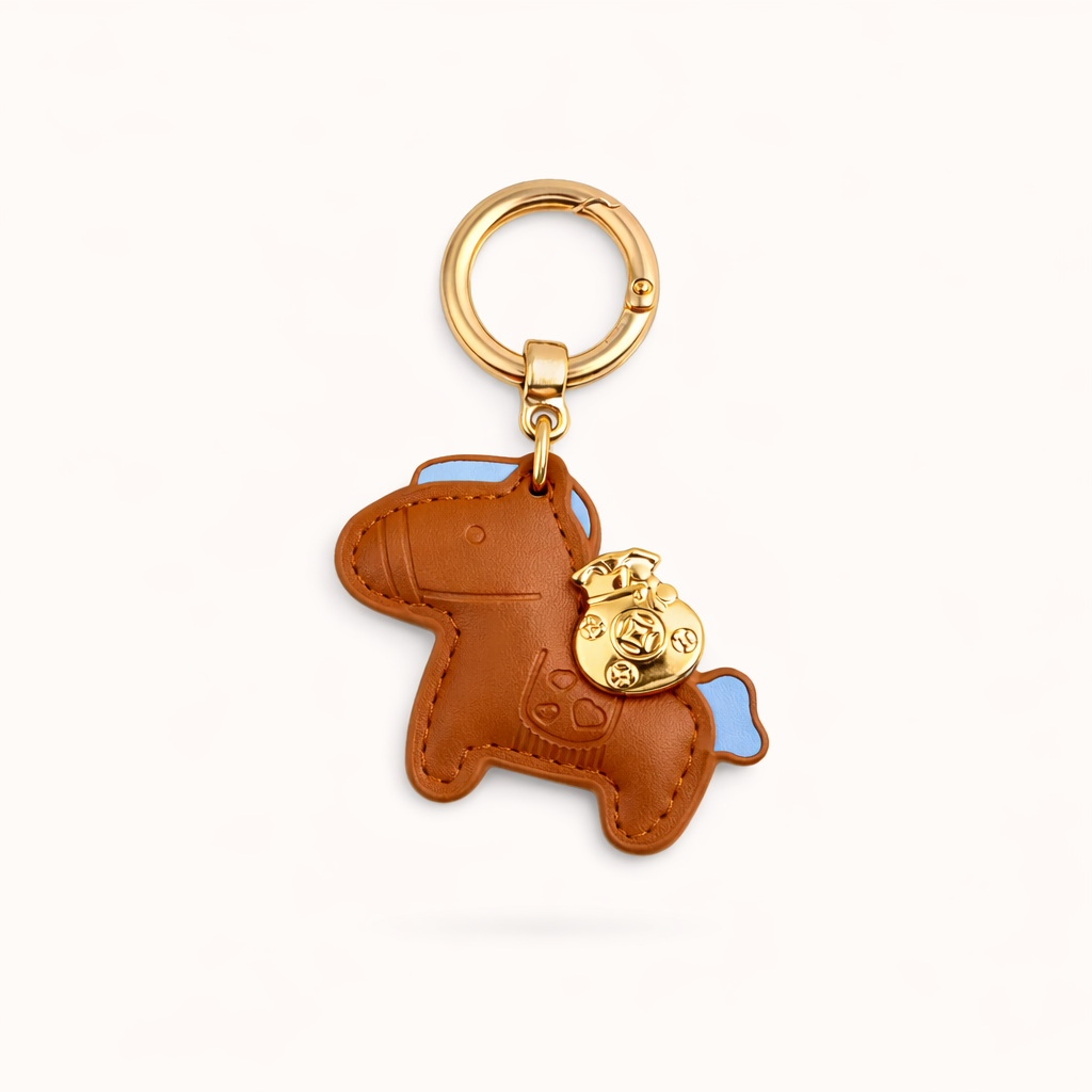 Mini Horse Charm - Brown