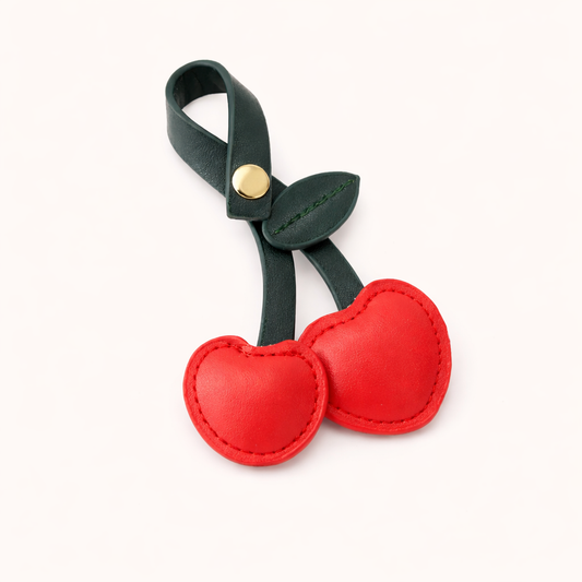 Cherry Heart Charm