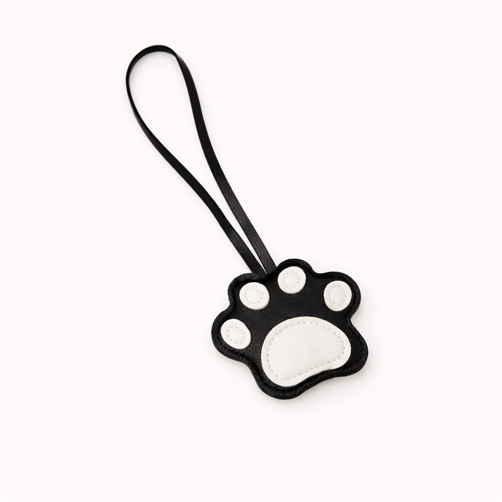 Paw Charm - Black/White