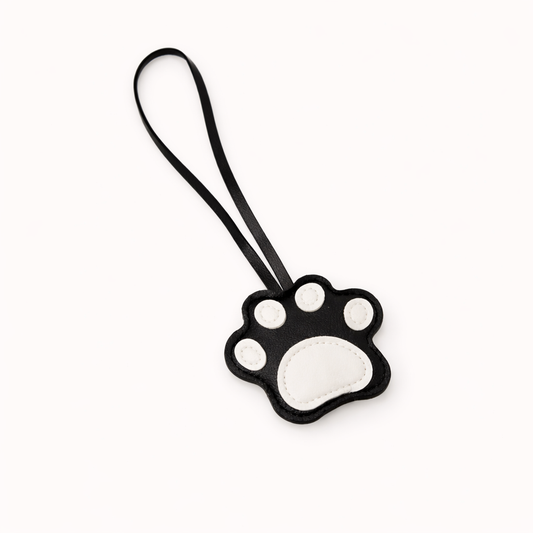Paw Charm - Black/White