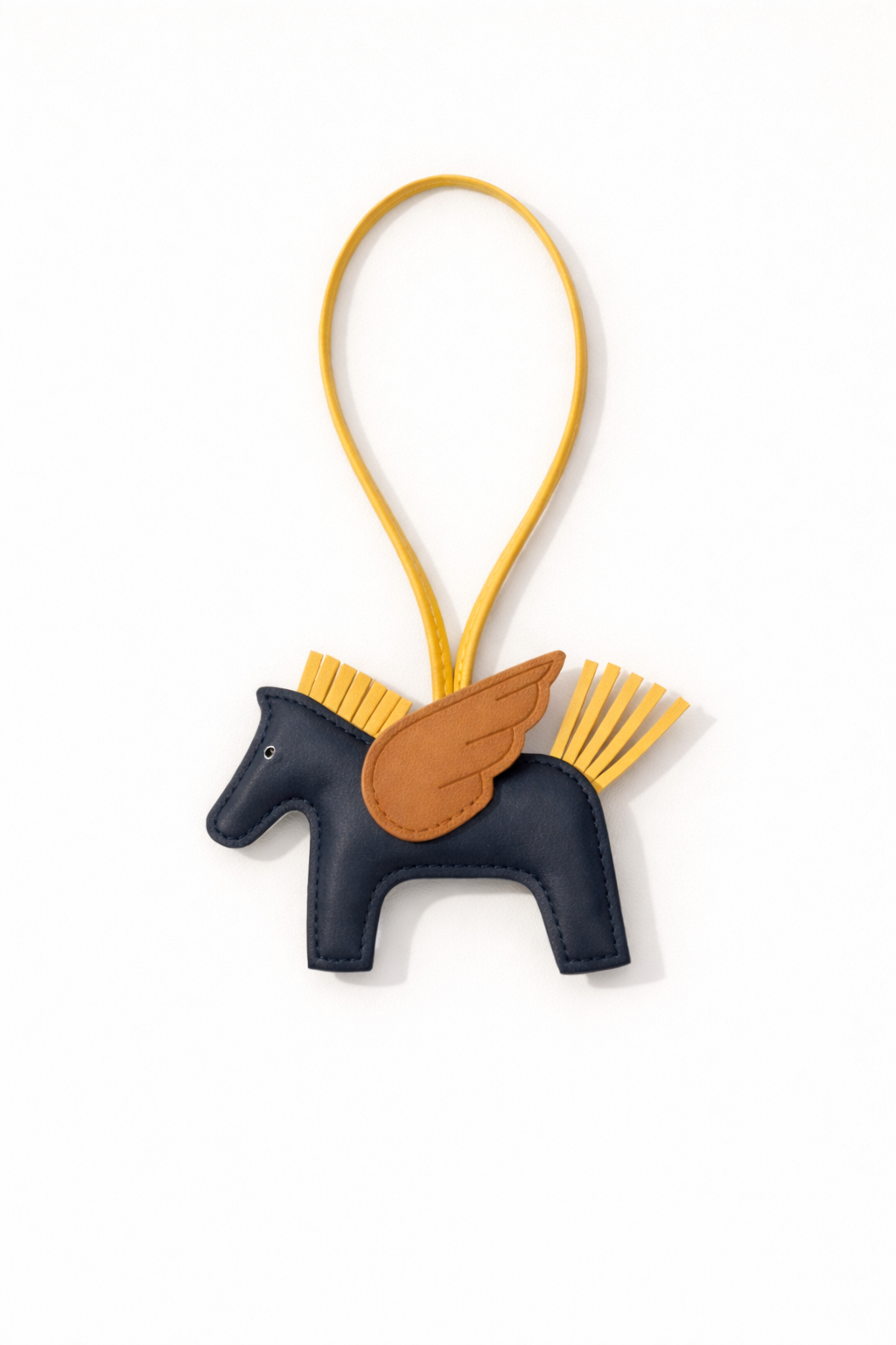 Flying Horse Charm – Dark Navy
