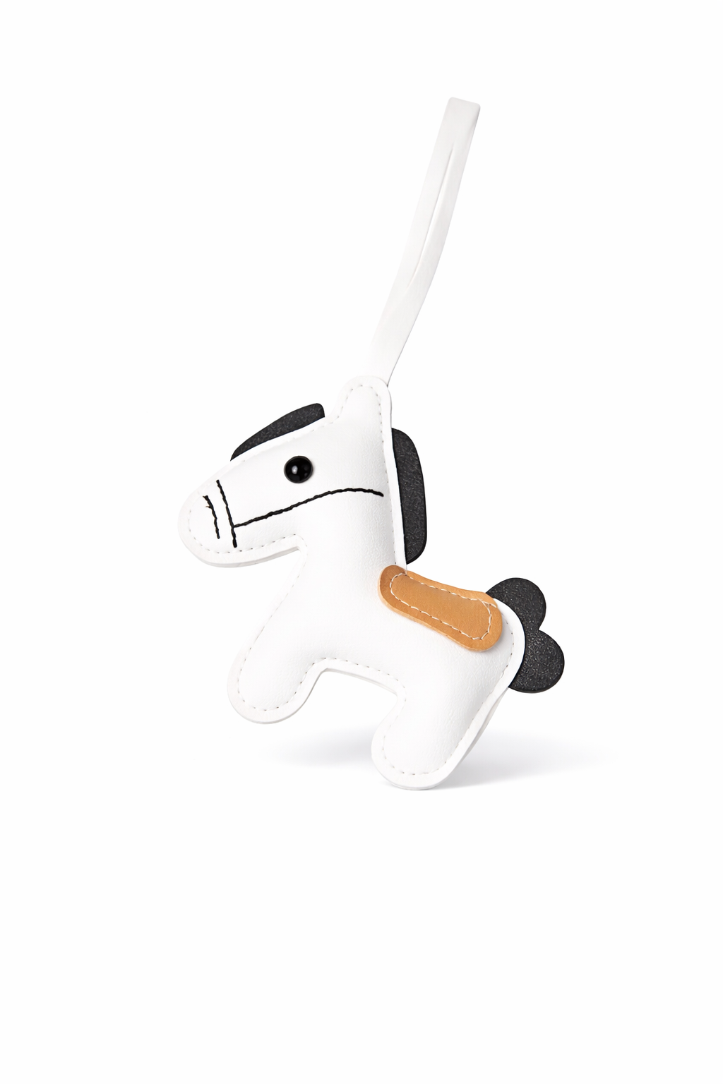 Horse Charm - White