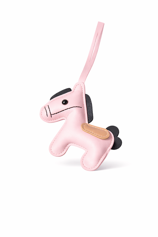 Horse Charm - Light Pink