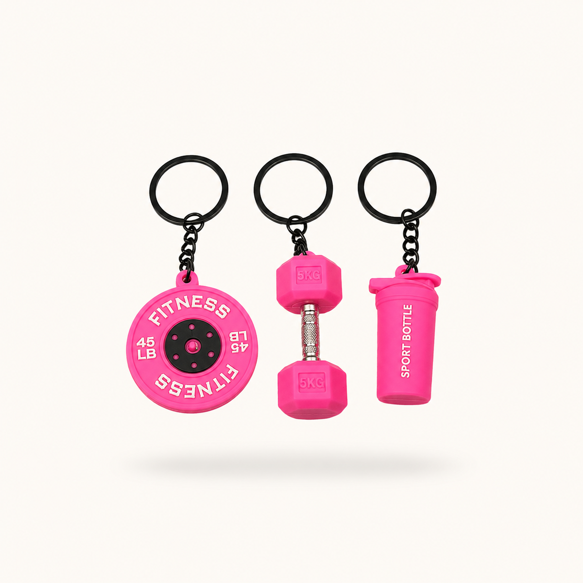 Dumbbell Stack - Pink