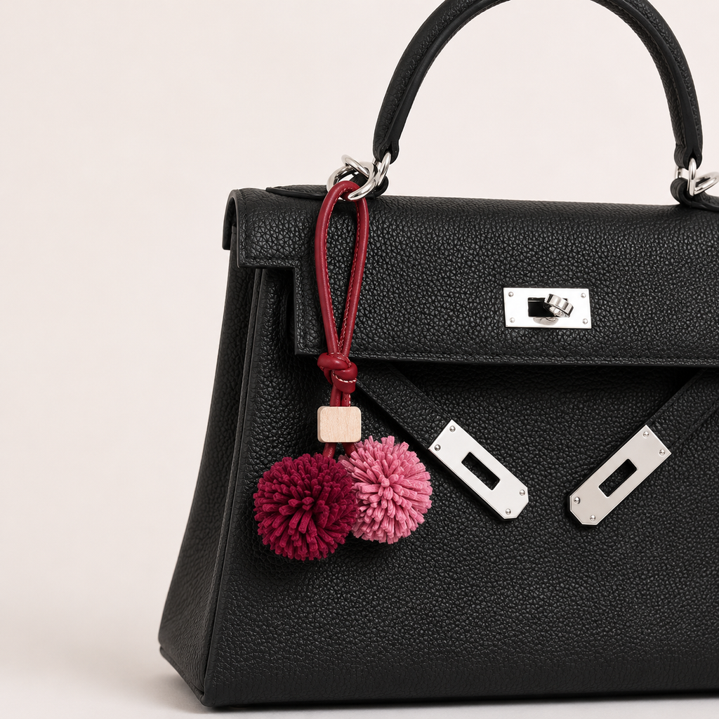 Double Pom-Pom - Pink