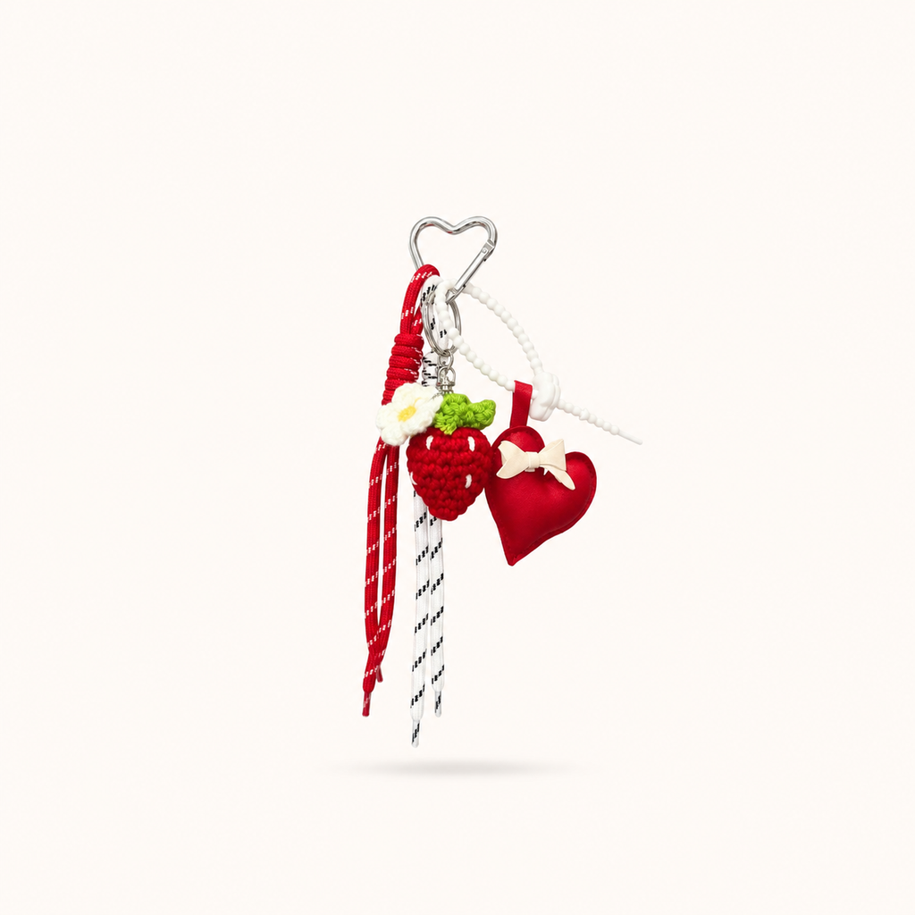 Strawberry Rope Charm