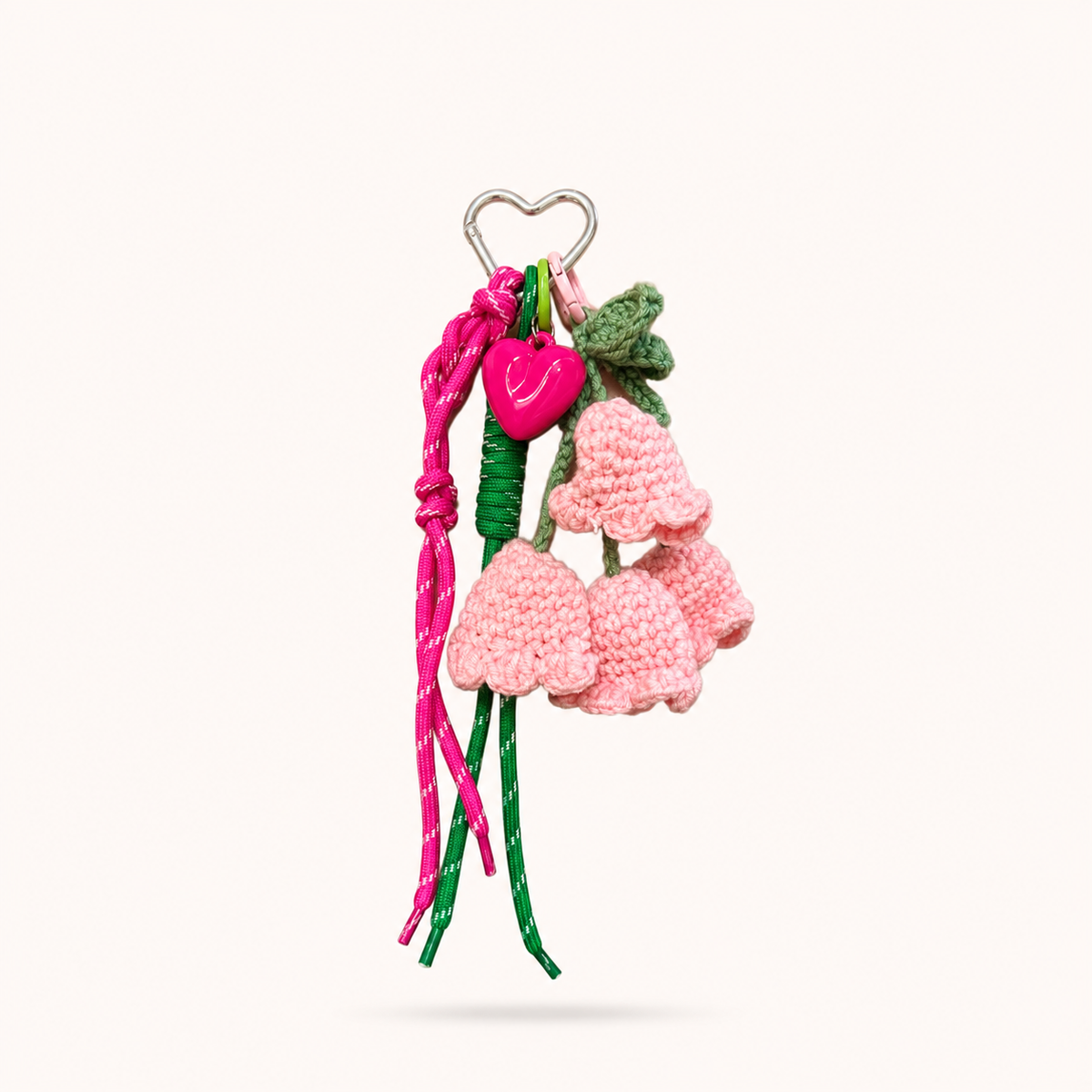 Crocheted Lily Charm