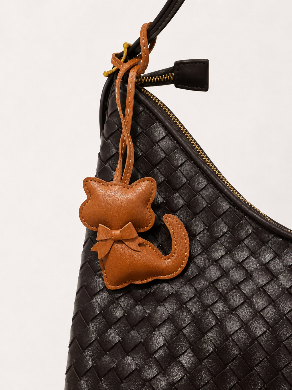 Cat Charm - Brown