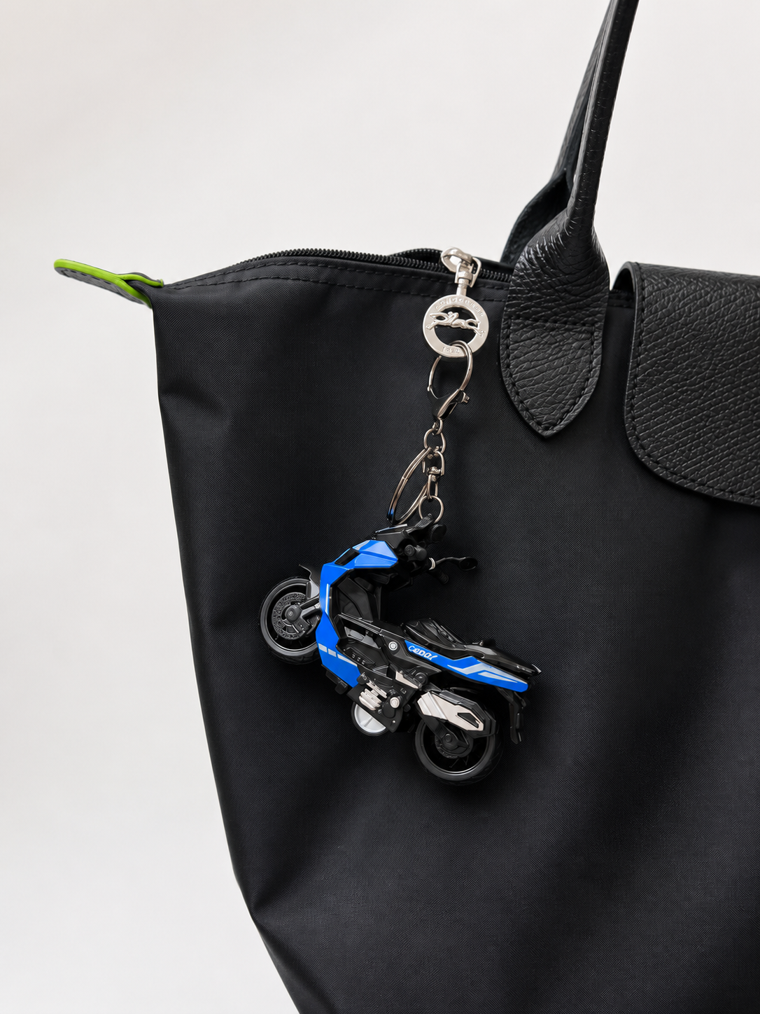 Motorcycle Charm - Dark Blue