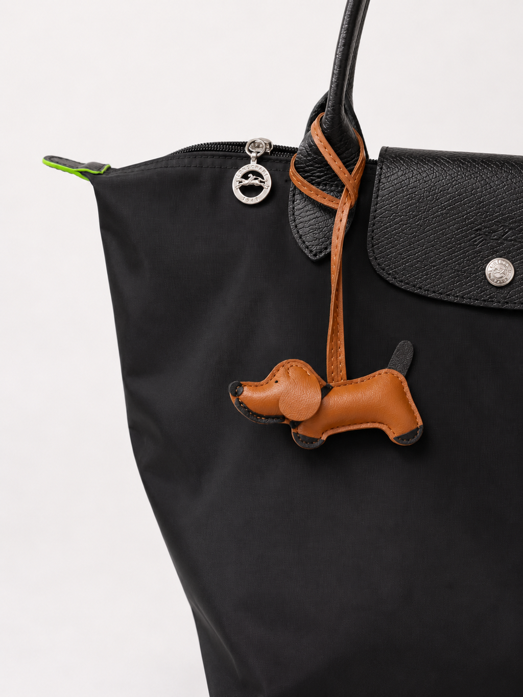 Sausage Dog Charm – Brown