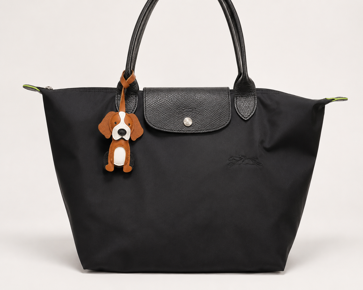 Beagle Charm - Brown