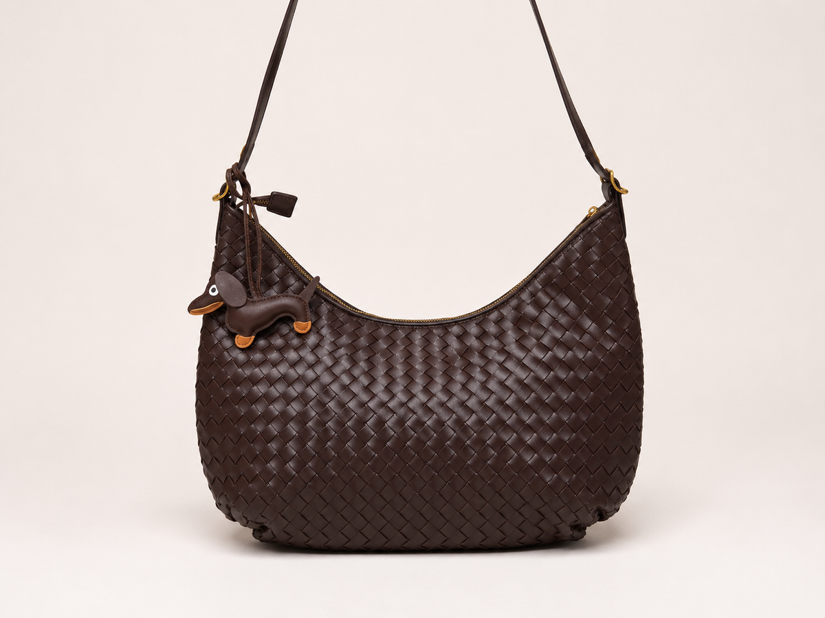 Dachshund Charm - Dark Brown